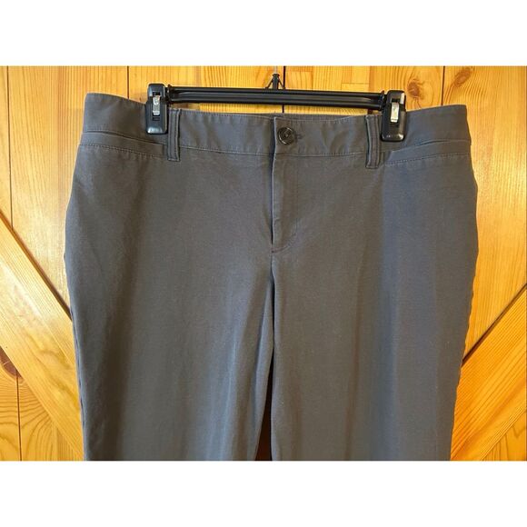 Eddie Bauer Woman's Slightly Curvy Fit Dark Gray Pants Size 14 (5502) - Picture 2 of 7